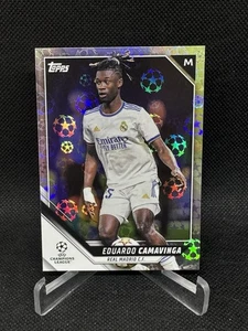 2021-22 Topps UEFA Eduardo Camavinga Starball Foil RC - Picture 1 of 1