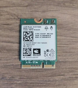 NEW Dell Latitude 5420 14" Genuine Laptop Wireless WiFi Card AX201NGW XVV0P - Picture 1 of 5