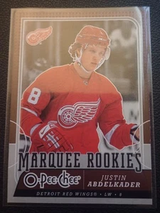 2008-09 O-Pee-Chee #534 Justin Abdelkader RC Rookie Red Wings - Picture 1 of 2