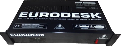 Fuente de alimentación Behringer Eurodesk 150 vatios para placas mezcladoras MX2442A MX3282A Foto 1 de 4