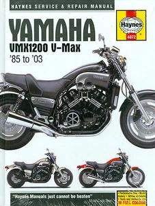 1985 86 87 88 89 90 91 92 94 95 96 97 98 99 00 01 02 03 YAMAHA V-MAX SHOP MANUAL - Imagen 1 de 1