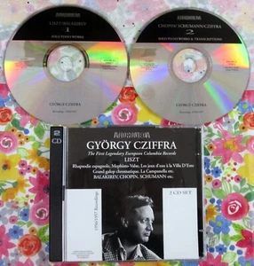 GYORGY CZIFFRA Liszt: Legendary European Records (2007) EU Like New 2CD ET372 - Imagen 1 de 4