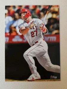2024 Topps Series 1 Mike Trout True Photo #27 SP  - Picture 1 of 2