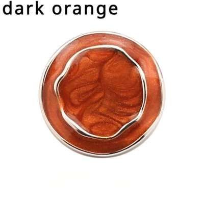 6pc Round Buttons Floral Shank Material for Overcoat Jacket Decoration DIY Craft - Image 1 of 4