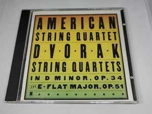 American String Quartet Dvorak String Quartets in D min.,E flat Maj. Like New CD - Picture 1 of 3