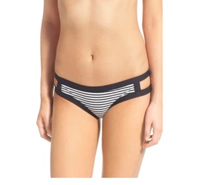 Rip Curl Women Mirage Lost City Hipster Bottoms Black Reversible Size S B4373 - Picture 1 of 3