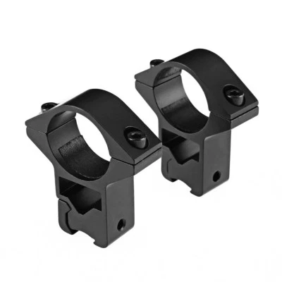 1 Pair High 25.4mm Scope Ring Mount 11mm Dovetail Rail Base Air Rifle Hunting - Image 1 of 4