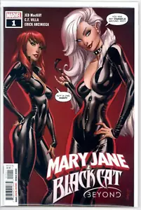MARY JANE & BLACK CAT BEYOND #1 J SCOTT CAMPBELL VARIANT NM- - Picture 1 of 1