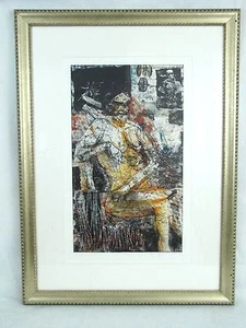 Ross Zirkle "Temporal Sequence" Lithograph 16/16, Signed, Unframed, Framed Opt - Picture 1 of 9
