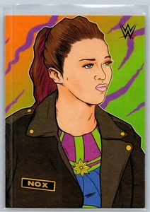 2021 TOPPS WWE NXT MM-9 MIGSMEDIA1 ILLUSTRATED TEGAN NOX - Picture 1 of 2