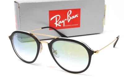 Gafas de sol Ray Ban aviador unisex Top negro sobre transparente 50 mm RB4253-6052Y0 Foto 1 de 4