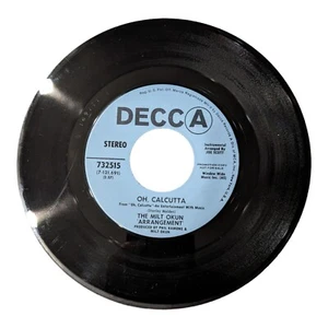 Promo The Milt Okun Arrangement- Yellow Cat/Oh Calcutta, Decca 732515 - Picture 1 of 4
