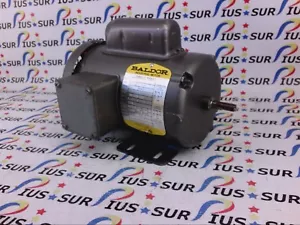 USSP Baldor Single Phase Industrial Motor L3353 - Picture 1 of 4