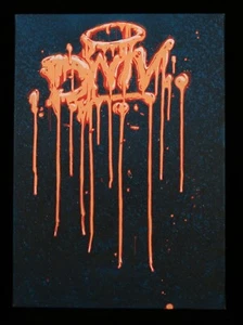 BRUSK Original signée +Sticker banksy,shepard fairey,martin whatson,snik,dmv - Imagen 1 de 9