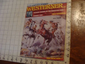 HIGH GRADE Magazine: WESTERNER march 1971; general custer lost orders found, etc - Picture 1 of 11
