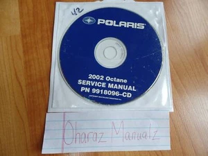 2002 POLARIS Octane Service Manual on CD - Bild 1 von 1