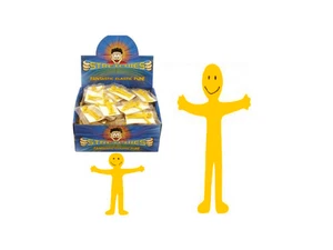 15 Stretchy Smiley Men  birthday/party  Pinata Toy Loot/Party Bag Fillers toy - Picture 1 of 1