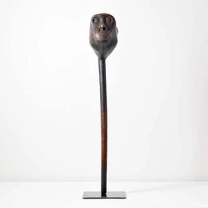 Makonde Monkey Staff Tanzania - Bild 1 von 9