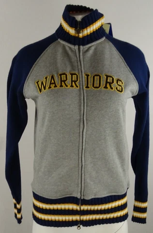 Golden State Warriors NBA Touch by Alyssa Milano Women's Full Zip Sweatshirt Cover