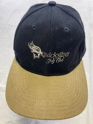 Quicksilver Golf Club Hat Adjustable Leather Strap Back Greg Norman - Image 1 of 4