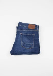 Pantalones de mezclilla 543 Tommy Hilfiger calce recto Denton elásticos azules talla 31/30 - Imagen 1 de 6