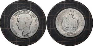 1 Drachma 1873 Greece Silver Coin # - Picture 1 of 5