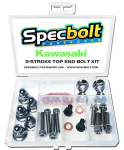Kit de pernos de motor de extremo superior Kawasaki KX85 KX 85 (níquel) - Imagen 1 de 5