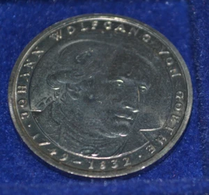 5-DM-Gedenkmünze, 1982, Johann Wolfgang Goethe - Bild 1 von 2