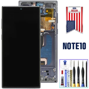 OLED LCD Display Touch Screen Digitizer Frame For Samsung Galaxy Note 10 N970U - Picture 1 of 5