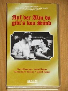 VHS - Auf der Alm da gibt's koa Sünd - Franz Antel - Österreich 1950 - Imagen 1 de 3