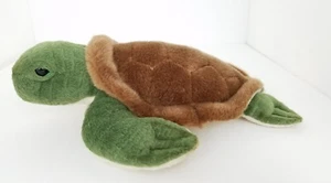 Aurora Miyoni 11 inch Sea Turtle Plush with Pellets - Picture 1 of 12
