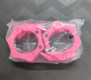 Olympia Bar Halsbänder 2 Zoll Langhantel Hantel Schnellverschluss Klemmen Clips Neu - Bild 1 von 3
