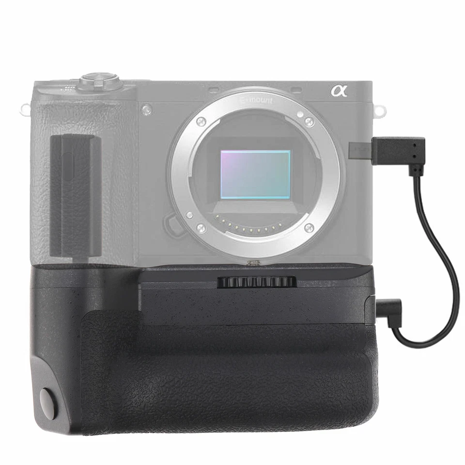 Pro Vertical Power Battery Grip For Sony A6600 Alpha ILCE-6600 Camera NP-FZ100 - Image 1 of 4