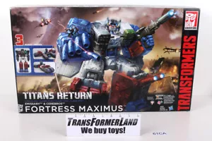 Fortress Maximus Sigillato MISB MOSC Titan Generations - Titans Return Transformers - Foto 1 di 3