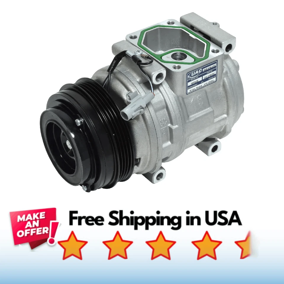 Compressor A/C Fit Toyota T100 1994-1996, Toyota Tacoma 1995-2004 - Image 1 of 1