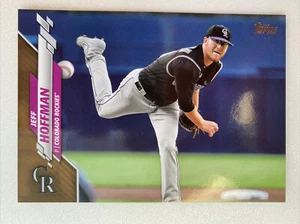 2020 Topps Update Jeff Hoffman Gold Parallel Insert #/2020 Rockies #U-179 - Bild 1 von 2