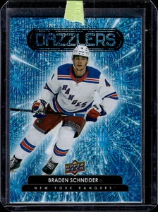 2022-23 Upper Deck #DZ-53 Braden Schneider Dazzlers Blue - Picture 1 of 2