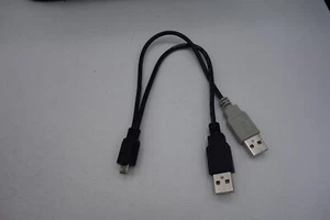 Coppia Cavo USB 2 porte USB A/Mini USB B, L. 120cm - Imagen 1 de 1