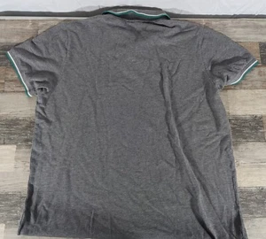 Polo uomo Aeropostale Ringer taglia XXXL manica corta grigia - Foto 1 di 4