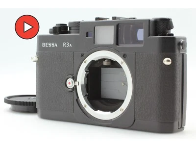 [Почти НЕИСПОЛЬЗОВАННЫЙ] Пленочный фотоаппарат Voigtlander Bessa R3A черный дальномер 35 мм Япония - Изображение 1 из 4