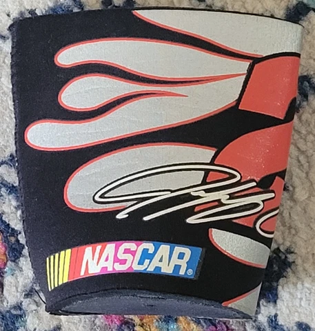 NASCAR Jeff Gordon #24 Hendrick Motorsports Can Cooler Hugger stitched Koozie Cover