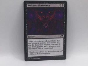 RECKONER SHAKEDOWN MTG Magic Cards NM-M KAMIGAWA NEON DYNASTY COMMON - Picture 1 of 1