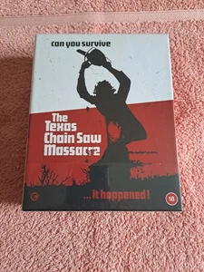 TEXAS CHAINSAW MASSACRE 4K LIMITED EDITION SECOND SIGHT UK EXCLUSIVE - Picture 1 of 4