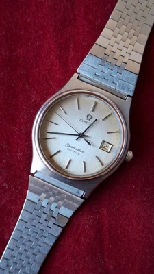 Vintage 1976 Omega Seamaster Ref. 196.0116 Original Bracelet Quartz Men's Watch - Image 1 of 4