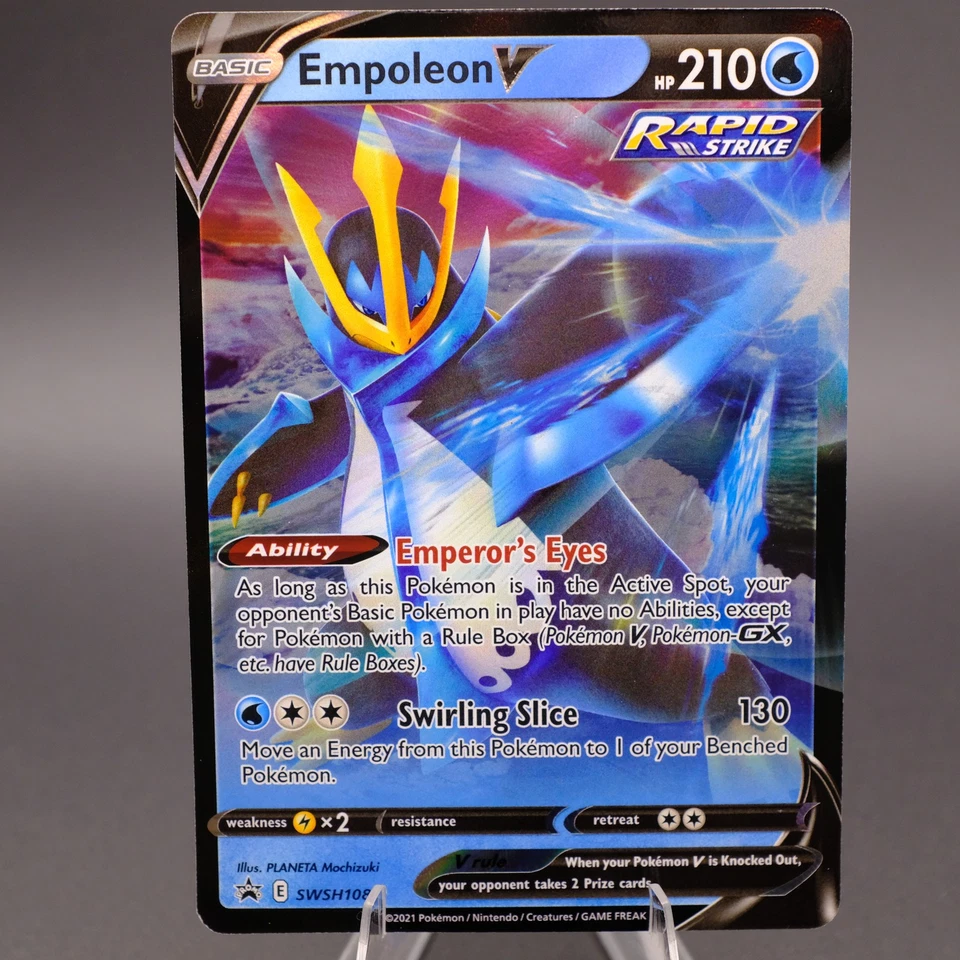Empoleon V SWSH108  Promo SWSH: Sword & Shield Promo Cards NM - Image 1 of 2