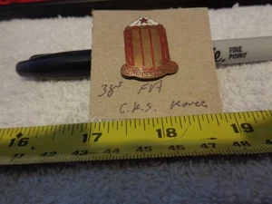 38th Field Artillery C. K. S. Korea Unit Crest, DI, DUI (DRAW#H5) - Picture 1 of 1