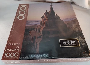 Vintage 1980er Springbock Castle of Dreams King Size 24x30 1000 Stück Puzzle NEU - Bild 1 von 7