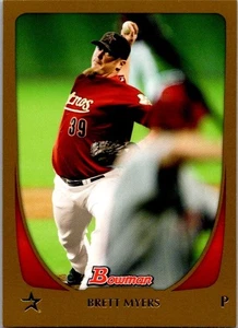2011 Bowman - Brett Myers #62 Gold - Picture 1 of 2