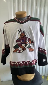 Vintage Phoenix Coyotes Kachina Jersey Starter 90s NHL Hockey  Size XL - Picture 1 of 11