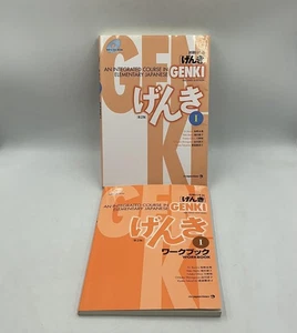Genki I Integrated Elementary Japanese 2nd Ed Textbook Workbook MP3 CDs Set - Picture 1 of 15